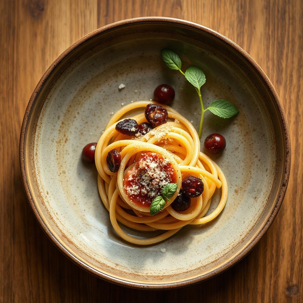 gourmet dish close-up